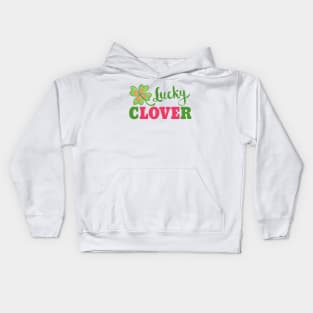 Lucky clover Kids Hoodie